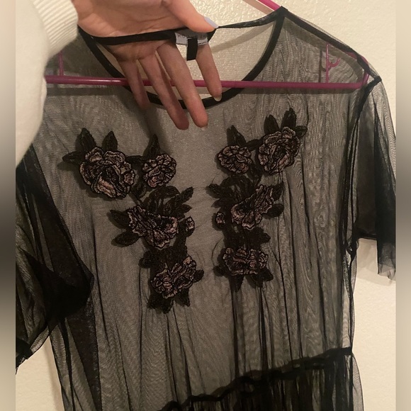 Sheer black dress - Picture 7 of 8